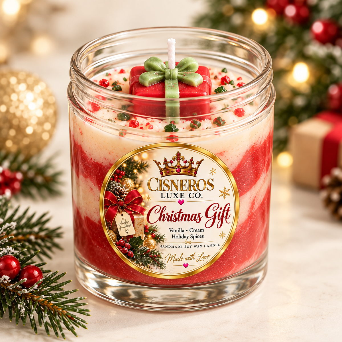 Christmas Gift Luxury Candle